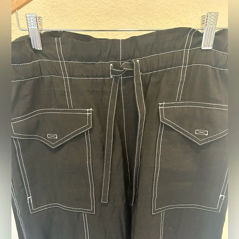 Ganni Slub Cargo Pants - Picture 6 of 10